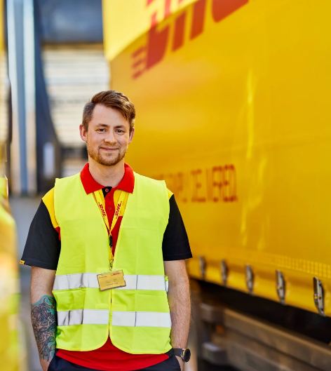 DHL Fahrer